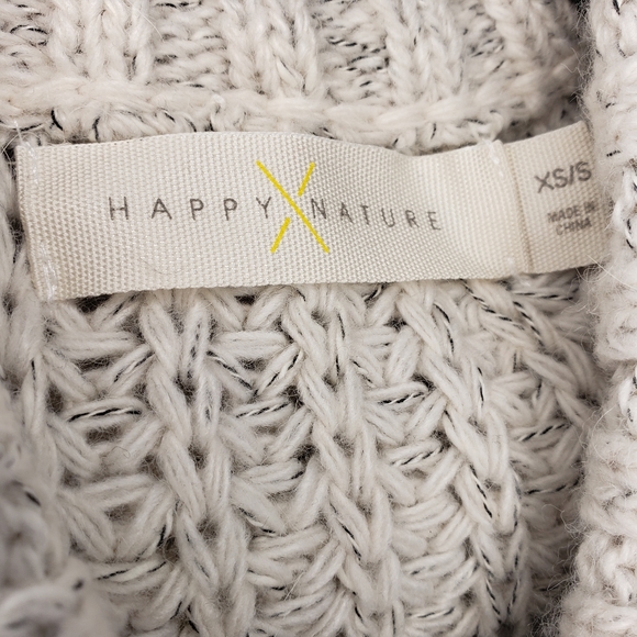 NWT HappyXNature Oversized Knit Cardigan + Scarf - Picture 2 of 6